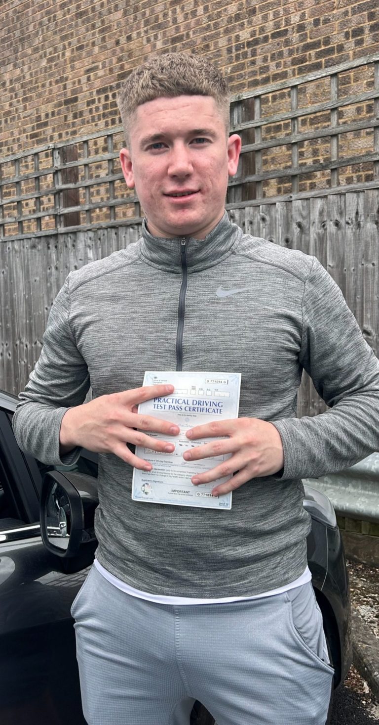 Passed first time in Bishops Stortford - From Dunmow, Essex